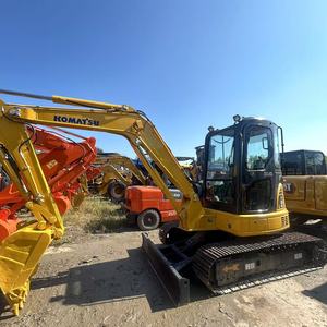 Miniexcavadora Japonesa Usada PC55/PC56 de 5.5 Toneladas, Motor Original, Caja de Cambios, Bomba de Engranajes, Rodamiento, PLC-Core, Cilindro Hidráulico HAWE - Product Image 1
