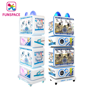 Machine <span class=keywords><strong>de</strong></span> jeu Gacha à pièces Funspace Shopping Amusement, machine à œufs surprise à pièces, machine <span class=keywords><strong>de</strong></span> jeu Gacha à double couche - Product Image 2