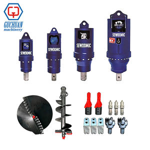 Phụ kiện máy xúc Guchan, dụng cụ làm vườn thủy lực, máy khoan đất, máy đào lỗ trụ, máy khoan giếng. - Product Image 1