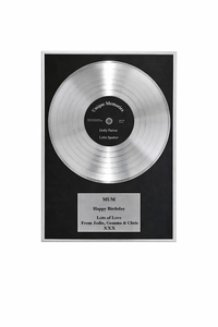 Marco de Póster Personalizado de Aluminio Dorado y Plateado, Marco de Disco de Vinilo LP Plateado con Cristal Acrílico - Product Image 3