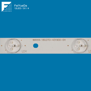 Tira de luces LED de retroiluminación, accesorio para AKTV430 CX430DLEDM 43CF37-T2 HL-00430A28-1201S-01 A4 180.DT0-431900-0H - Product Image 4