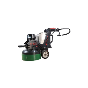 Pulidora planetaria de 9 cabezales monofásica 550 para terrazo, mármol y epoxi, máquina de pulido y desbaste de suelos con motor de engranajes para hormigón - Product Image 2