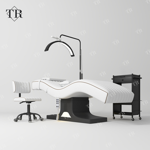 Camilla Eléctrica Curva para Extensión de Pestañas Turri, Cama y Silla para Esteticistas, Camillas para Pestañas, Cama de Extensión de Pestañas - Product Image 1
