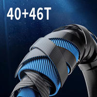 Canne à pêche télescopique Taldraco 2.7m 3.0m 3.3m 3.6m 3.9m 4.2m 4.5m 4.8m 5.4m 5.7m pour la pêche à la perche - Carbone dur FAST/Medium Fast