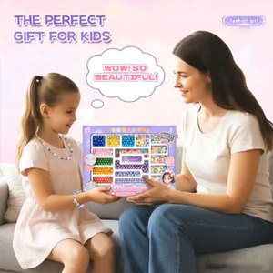 Nouvel Arrivage : Kit de Création de Bijoux DIY – <span class=keywords><strong>Perles</strong></span> pour Anneaux et Cheveux, Pendentifs en Plastique, Fabrication de Bracelets, Bijoux Tendance - Product Image 5