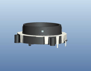 ตัวเข้ารหัสแบบเพลาลูกกลิ้งกลวง EC60-01-02-X5A-HA1 - Product Image 3
