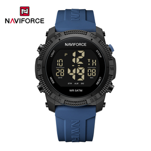 <span class=keywords><strong>Naviforce</strong></span> นาฬิกาผู้ชาย7104 BBE นาฬิกาข้อมือกีฬาแฟชั่นมีไฟ LED นาฬิกาดิจิตอล - Product Image 6