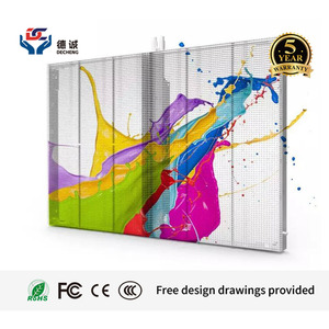 <b>Film</b> Crystal LED Screen Flexible Advertising Transparent Led on Window Customized P3.9 P7.8 P3.9 P7.8 P3.9 P7.8 P3.9 P7.8 - Product Image 4