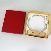 Excellent trophée personnalisé à base de LED ovale pour verre lumineux en bois massif avec MH-J748 d'impression UV