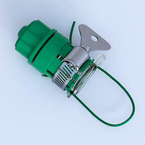 Green Dual Purpose Faucet <b>Connector</b> 4 6 Point Plastic <b>Quick</b> Coupling Lock Tube Water Pipe Hose <b>Connector</b> For Garden Use - Product Image 3