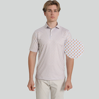 Camisas Polo de Golf Deportivas para Hombre de Alta Calidad, Bordado OEM, Elásticas en 4 Direcciones, Cómodas, Transpirables y de Secado Rápido