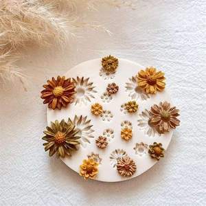 แม่พิมพ์ซิลิโคนอเนกประสงค์อุปกรณ์ทำขนมและอบเค้กสำหรับงานฝีมือแบบ DIY - Product Image 3