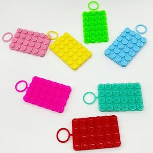 Work Record Pop It Fidget Toy 8x8 Grid Colorful Silicone Bubble Mat Stress Relief For Kids And Adults Unisex - Product Image 5