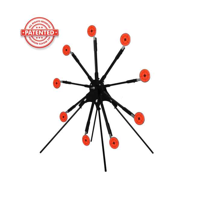 9mm Metal Ferris Wheel Spinning Target System for Bow Shooting ODM