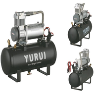 Compresseur de suspension 12/24V, compresseur d'air embarqué 4x4, pompe de suspension pneumatique pour camion tout-terrain