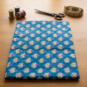 Nuevas telas de algodón estampadas a mano exclusivas de 60*60 cm, 100% algodón puro, telas del grupo Taj disponibles en stock. - Product Image 1
