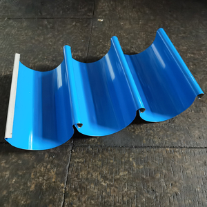 Màu Thép Mưa Máng Xối Mái Thung Lũng Máng Xối Làm CuộN Máy Ép Hồ Sơ Hộp Mái Thung Lũng Máng Xối Tấm CuộN Máy Ép - Product Image 5