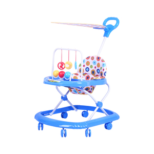 車輪と天蓋付きの多機能プラスチック製ウォーキングチェアベビーウォーカー - Product Image 4