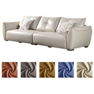 Venta de fábrica de lujo moderno salón sofá de cuero sala de estar Oficina sofá conjunto muebles sala de estar sofá - Product Image 5