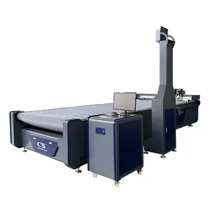 Tốc Độ Cao Da Hàng Hóa Phụ Kiện Máy Cắt CNC Da Phòng Ăn Ghế Cặp Da Chính Hãng