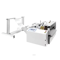 Máquina de Corte Automática para la Industria del Embalaje y Médica, Cortadora de Película de Enmascaramiento Personalizada de 750W, Máquina de Corte de Rollo a Hoja de 34m/min