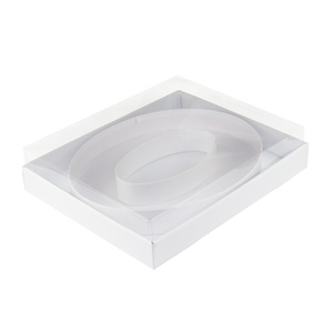 Caja de Regalo con Forma de Letra del Alfabeto, de Cartón Rellenable, con Tapa Transparente de 30.5cm, para Mochis y Pasteles - Product Image 5