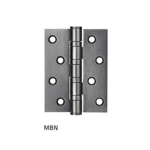 Charnières de porte entièrement en acier inoxydable Laiton satiné 4.5 pouces X 4 "Charnières de porte intérieures pour portes avec 2 roulements à billes - Product Image 3