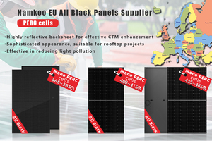 Paneles Solares PERC de Media Celda Totalmente Negros de Alta Calidad, 400W-415W, Modelo para la UE con Certificación TUV CE - Product Image 3