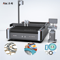 Machine de découpe numérique CNC AOL pour joints en caoutchouc sans amiante avec outil de découpe à couteau vibrant, directement de l'usine