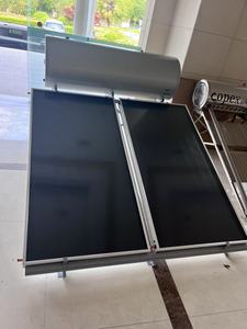 Acero galvanizado de panel plano de vidrio templado de alta calidad <span class=keywords><strong>con</strong></span> sistema de calentador de agua solar <span class=keywords><strong>con</strong></span> soporte de pulverización de plástico - Product Image 6