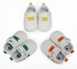 Non Breathable PU Upper <b>Hook</b> & Loop Closure Winter Toddler <b>Shoes</b> for Boys and Girls Casual <b>Shoes</b> - Product Image 2