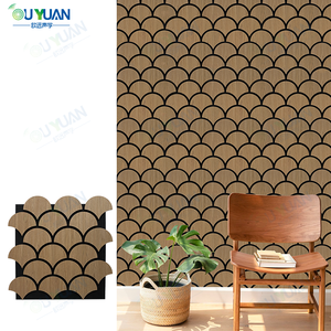 Panneaux acoustiques Akupanel MDF avec finition placage, insonorisation et diffusion du son, design moderne pour salon, hôpital, <span class=keywords><strong>salle</strong></span> <span class=keywords><strong>de</strong></span> <span class=keywords><strong>bain</strong></span>, graphisme - Product Image 1