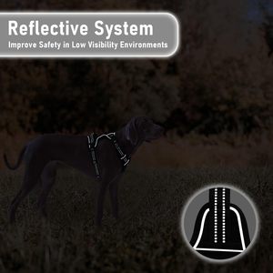 High Quality Heavy Duty Adjustable Pet Harness Explosion Proof Reflective Breathable Puppy Harness Made of Durable Dogs - Product Image 5