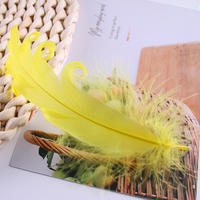 10-18cm natürliche Gänse feder DIY handgemachte weiße Feder Handwerk Schmuck Kleidung Quilt