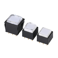 Interrupteurs boutons tactiles valeur, série Lakeview PLB 125/250V AC 5A, avec éclairage
