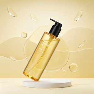 PHA Pore Cleansing <b>Oil</b> Facial Cleanser Makeup <b>Remover</b> for Sensitive Dry Skin 200ml Private Label - Product Image 5