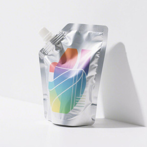 Custom Printed Plastic Laundry Detergent Pouch Eco Friendly Liquid Washing Soap <b>Packaging</b> <b>Bag</b> With Spout - Product Image 3