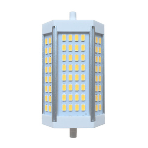 Ampoule <span class=keywords><strong>LED</strong></span> J118 118mm <span class=keywords><strong>R7s</strong></span> 3000lm Sans Scintillement Dimmable 110-130V/220-240V Blanc Chaud Aluminium Certifiée PC Usage Résidentiel - Product Image 2