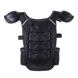 Armadura infantil de fábrica, equipamento de proteção contra queda para motocicleta, peito, ombro e costas