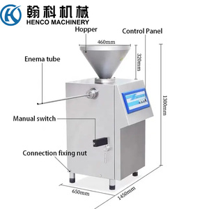 Machine à saucisses hydraulique horizontale commerciale, équipement automatique pour saucisses, compatible avec une grande ligne <span class=keywords><strong>de</strong></span> production alimentaire - Product Image 2