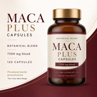 Complément Herbal Extreme Curve Maca Plus Beauté & Soutien Immunitaire – Capsules Certifiées avec Extrait de Racine de Maca Noire pour Fesses et Hanches