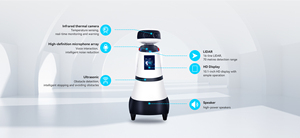 Robot de Patrulla de Seguridad Capcop, Robot Autónomo de Inspección de Seguridad 24/7 para Parques Industriales y Fábricas - Product Image 3