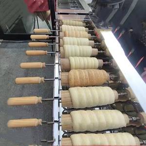 Horno eléctrico automático para hornear, horno para pasteles, horno eléctrico <span class=keywords><strong>de</strong></span> acero inoxidable para pasteles, 8 piezas - Product Image 3