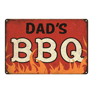 Meilleure vente <span class=keywords><strong>Plaque</strong></span> décorative en métal antique pour barbecue, enseignes rétro en métal, enseignes en étain pour la décoration de jardin et de cour - Product Image 5