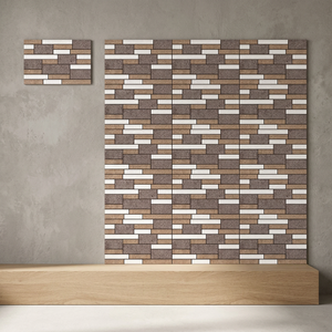 Carreaux muraux émaillés numériques en céramique extérieure au meilleur prix-25*37.5, conception d'élévation 250x375 pour bâtiments commerciaux - Product Image 6