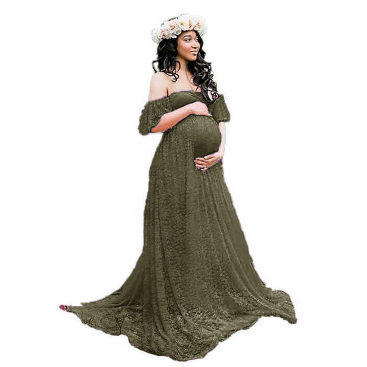 Pregnancy Clothes Robe De FÃªte MaternitÃ© Ekouaer Robe De