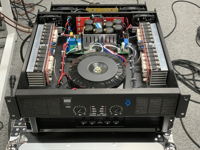 Professional Power Amplifier Class H Amplifier CA9 2x800w Power Stereo Amplifier Audio Sound Equipment for DJ Stage Performance