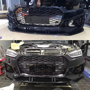PNB High Quality Front <b>Bumper</b> Cover Gloss Black Lip for 17-19 Audi A5 B9 S5 RS5 <b>Clip</b>-on Attachment Easy Installation New 6-Month - Product Image 3
