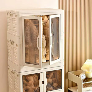 Boîte de rangement pliable en plastique domestique pliable de stockage en plastique de haute qualité - Product Image 4