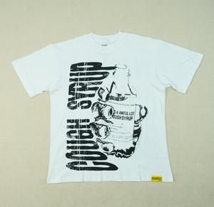T-shirt 'C'est vraiment beaucoup de sirop contre la toux' Sirop contre la toux classique, 100% coton, vêtements personnalisés Hip Hop pour hommes, pour fabricants de vêtements - Product Image 4